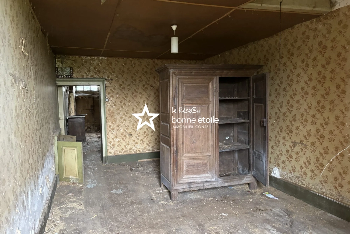 Ferme à rénover de 220 m² avec terrain à Ozières (52700) - Opportunité rare 