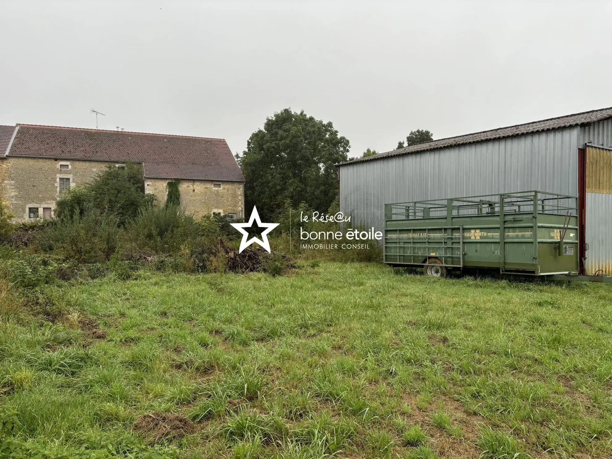 Ferme à rénover de 220 m² avec terrain à Ozières (52700) - Opportunité rare 