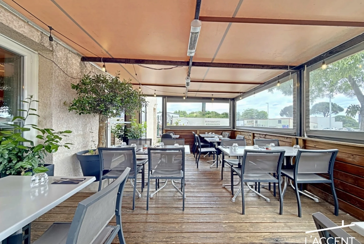 Fonds de commerce restaurant à Castries idéal pour reprise immédiate 
