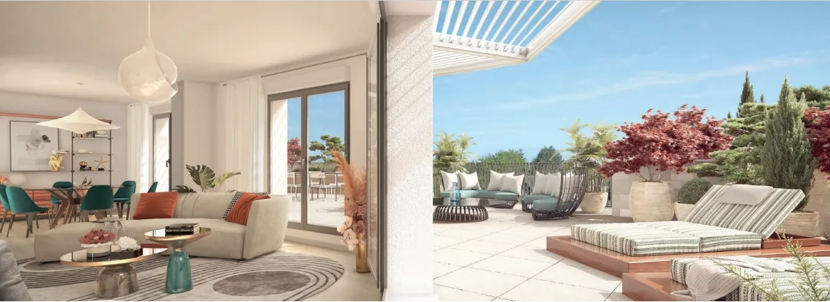 Appartement T2 neuf à Blonville-sur-Mer avec parking, livraison 2027 