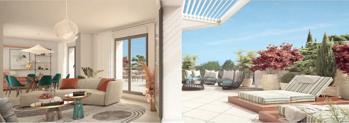 Appartement T2 neuf à Blonville-sur-Mer avec parking, livraison 2027 