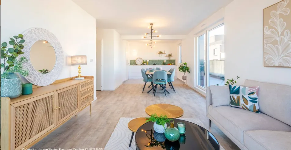 Appartement T2 neuf à Blonville-sur-Mer avec parking, livraison 2027 