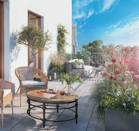 Appartement T2 neuf à Blonville-sur-Mer avec parking, livraison 2027