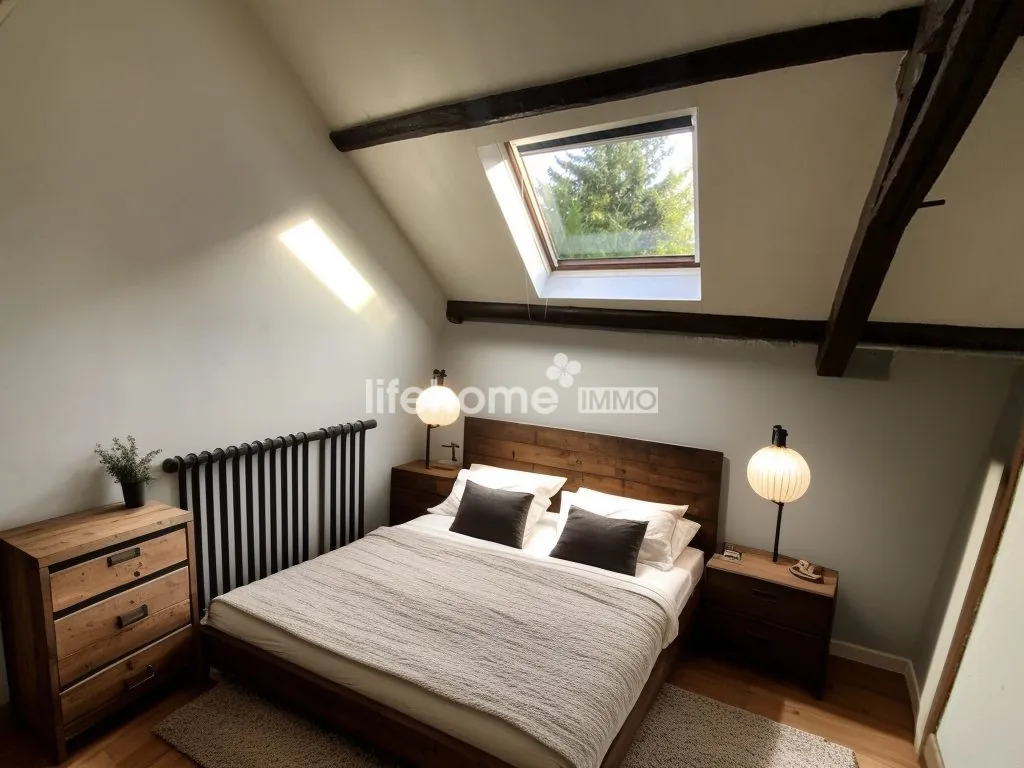 Maison de campagne avec piscine à Azay-le-Ferron - Tranquillité et confort 