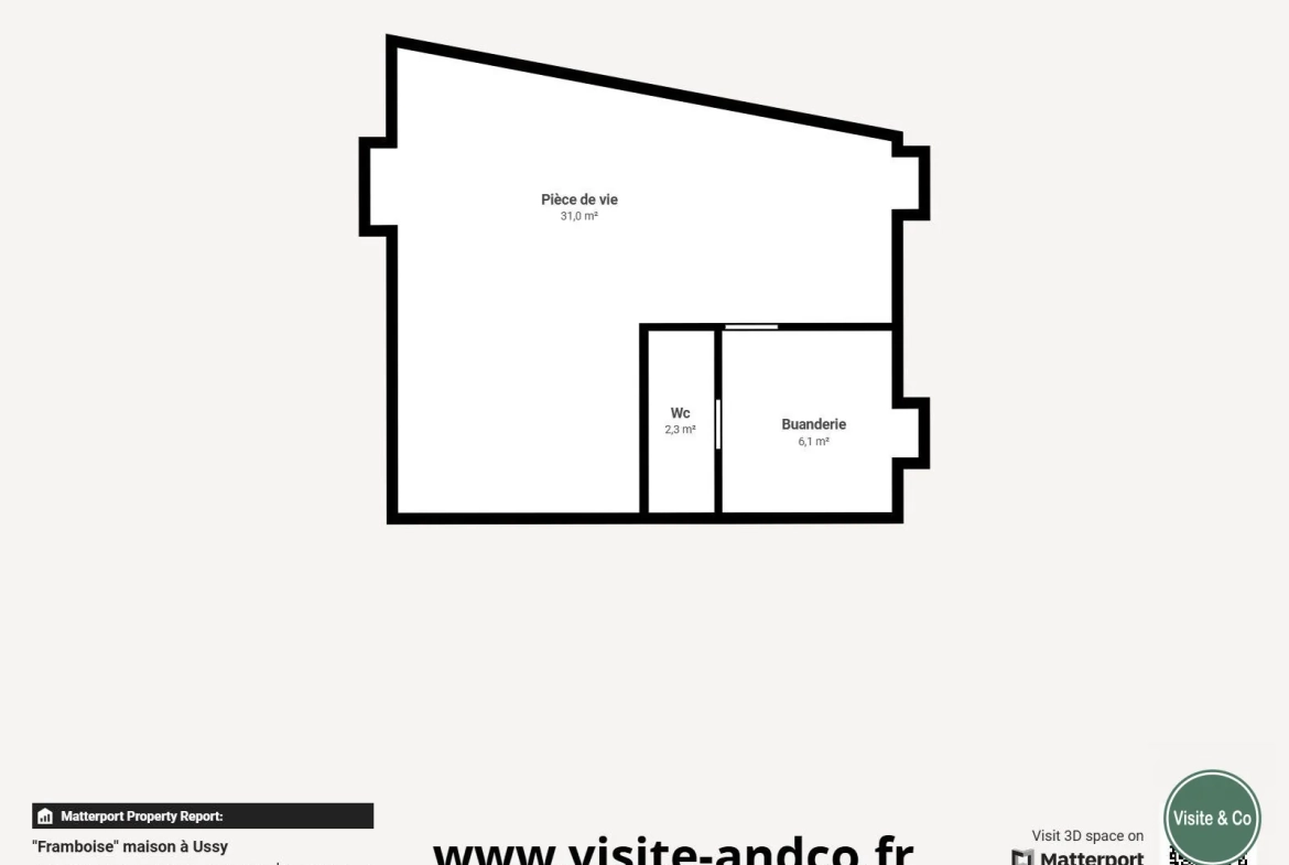 Maison à vendre à Ussy – Charmante demeure rénovée de 95 m² avec jardin 