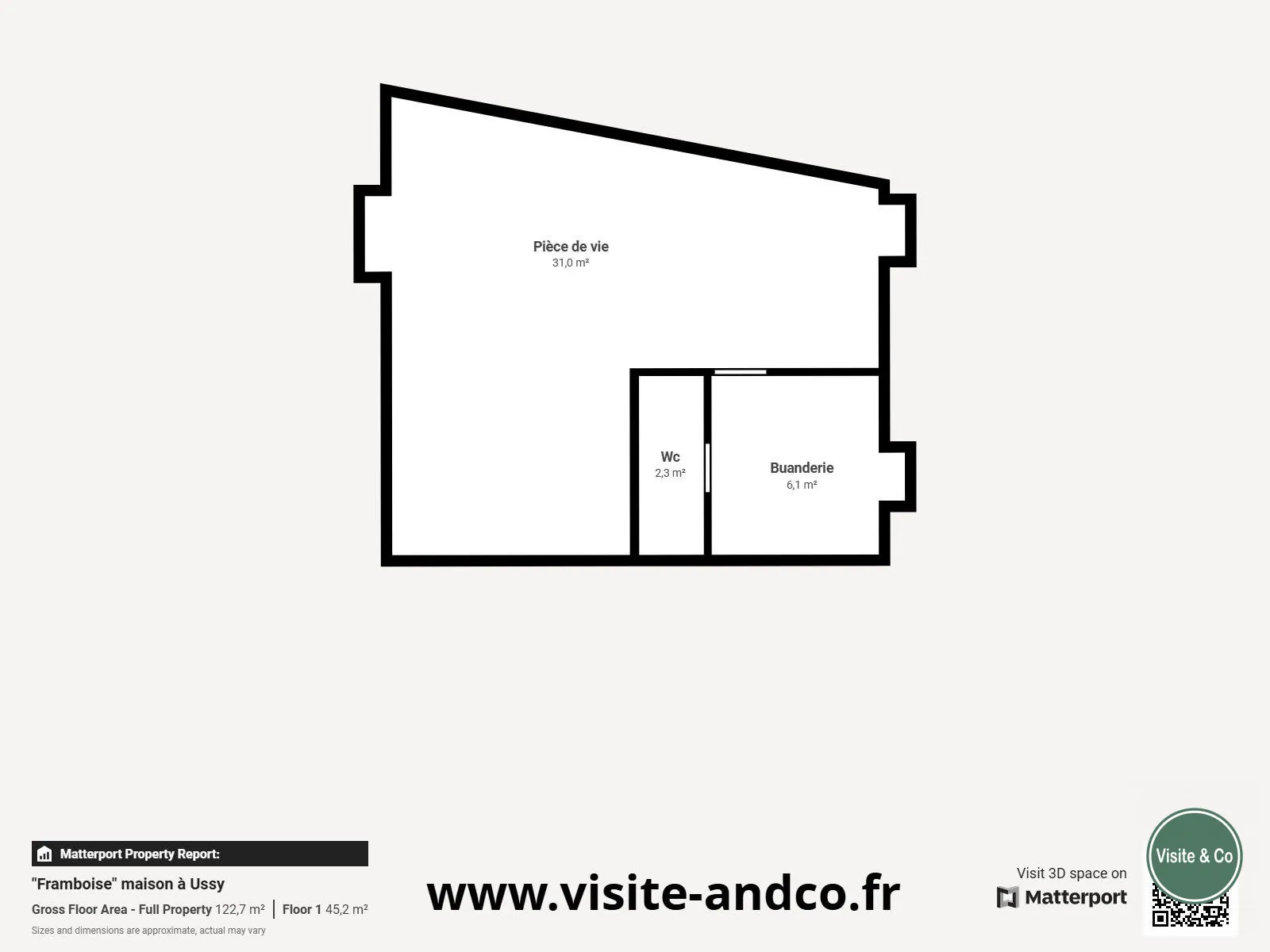 Maison à vendre à Ussy – Charmante demeure rénovée de 95 m² avec jardin 