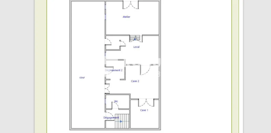 Maison de ville à rénover à Millau - 100m² avec garage et jardin 
