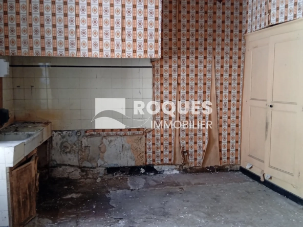 Maison de ville à rénover à Millau - 100m² avec garage et jardin
