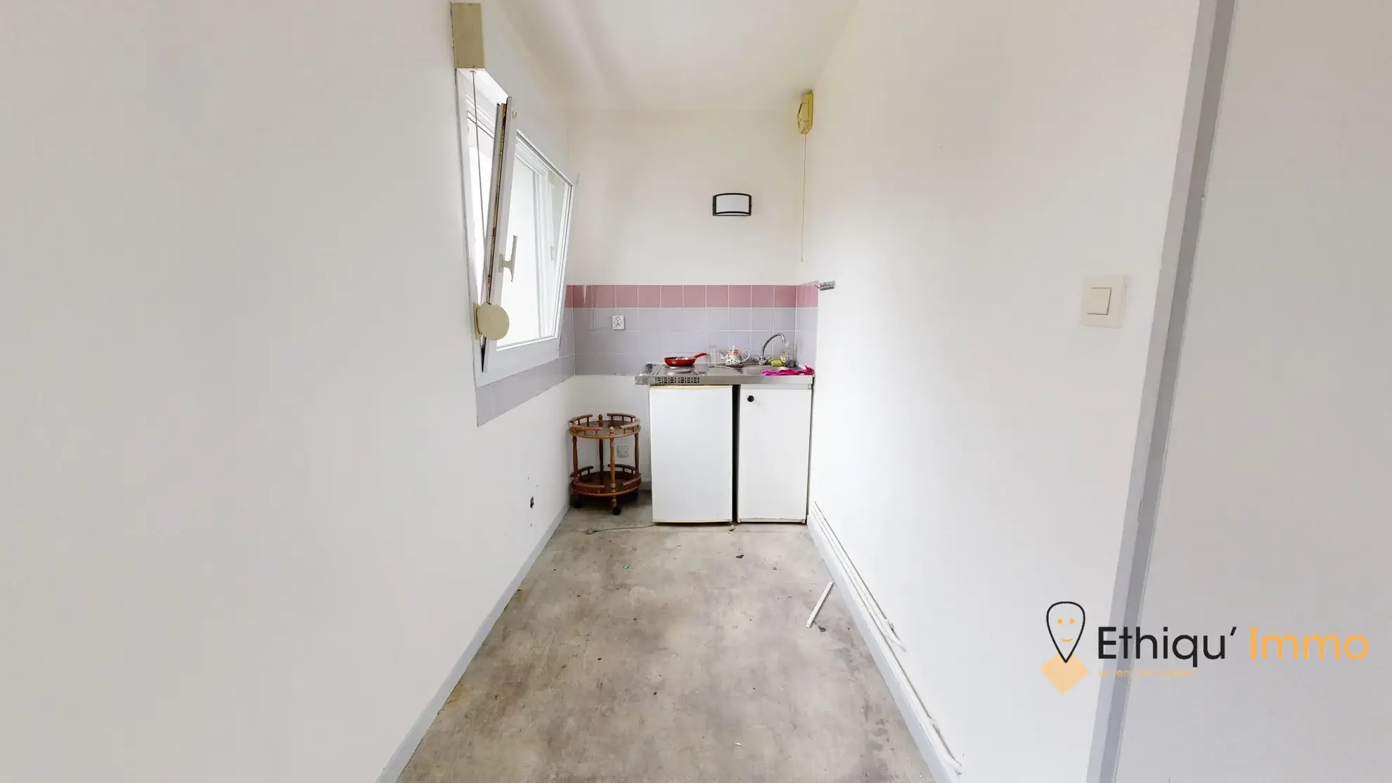 A vendre appartement 2 pièces lumineux avec balcon à Strasbourg Montagne Verte 