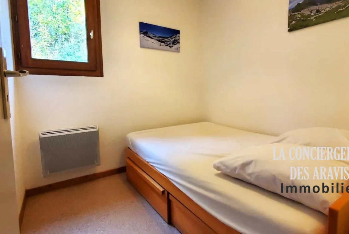 Appartement T2 à vendre à Le Grand-Bornand avec balcon et vue montagne 