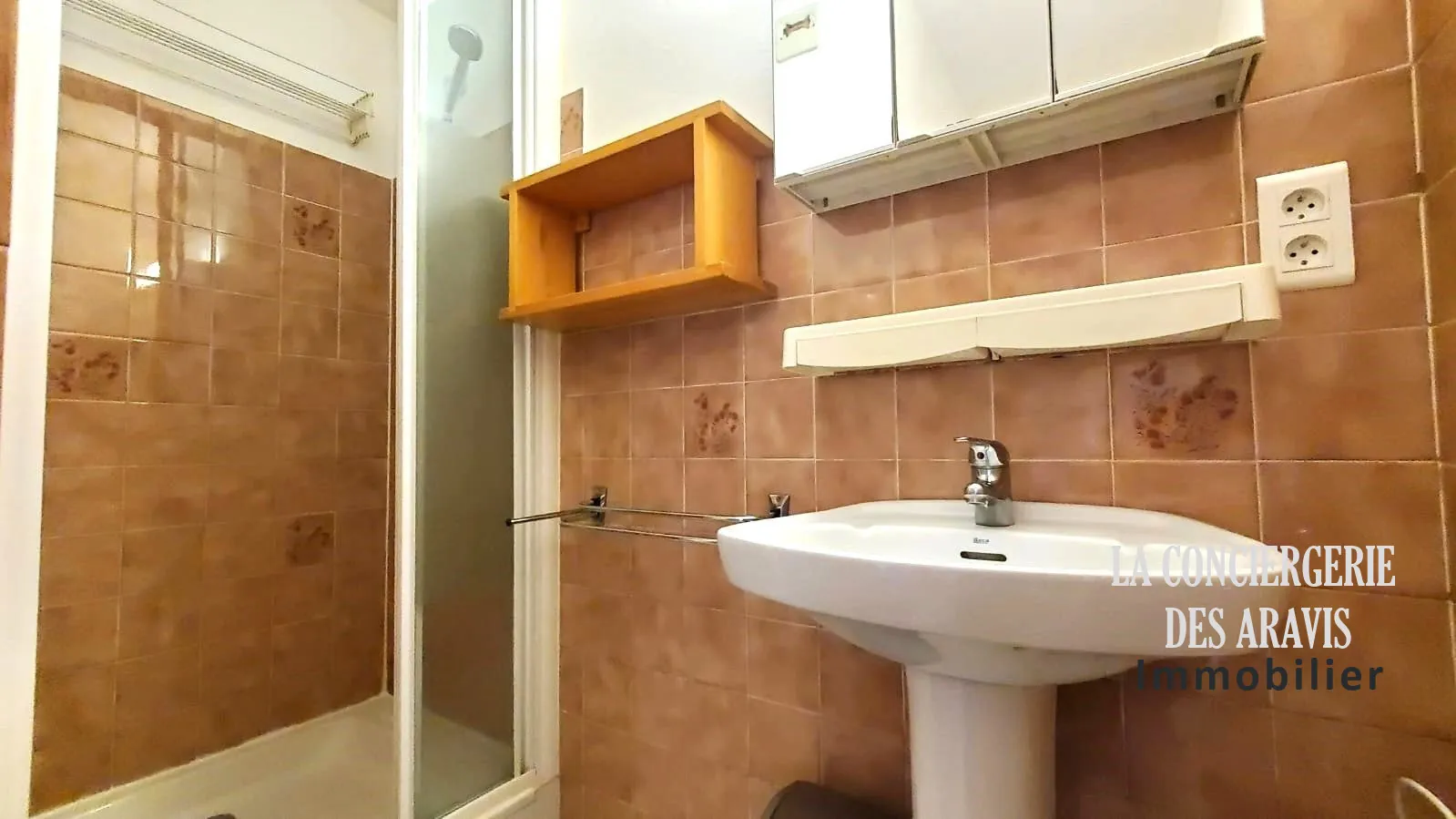 Appartement T2 à vendre à Le Grand-Bornand avec balcon et vue montagne 