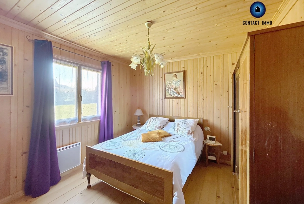 Charmant chalet en bois massif avec piscine et grand terrain à Beynat 