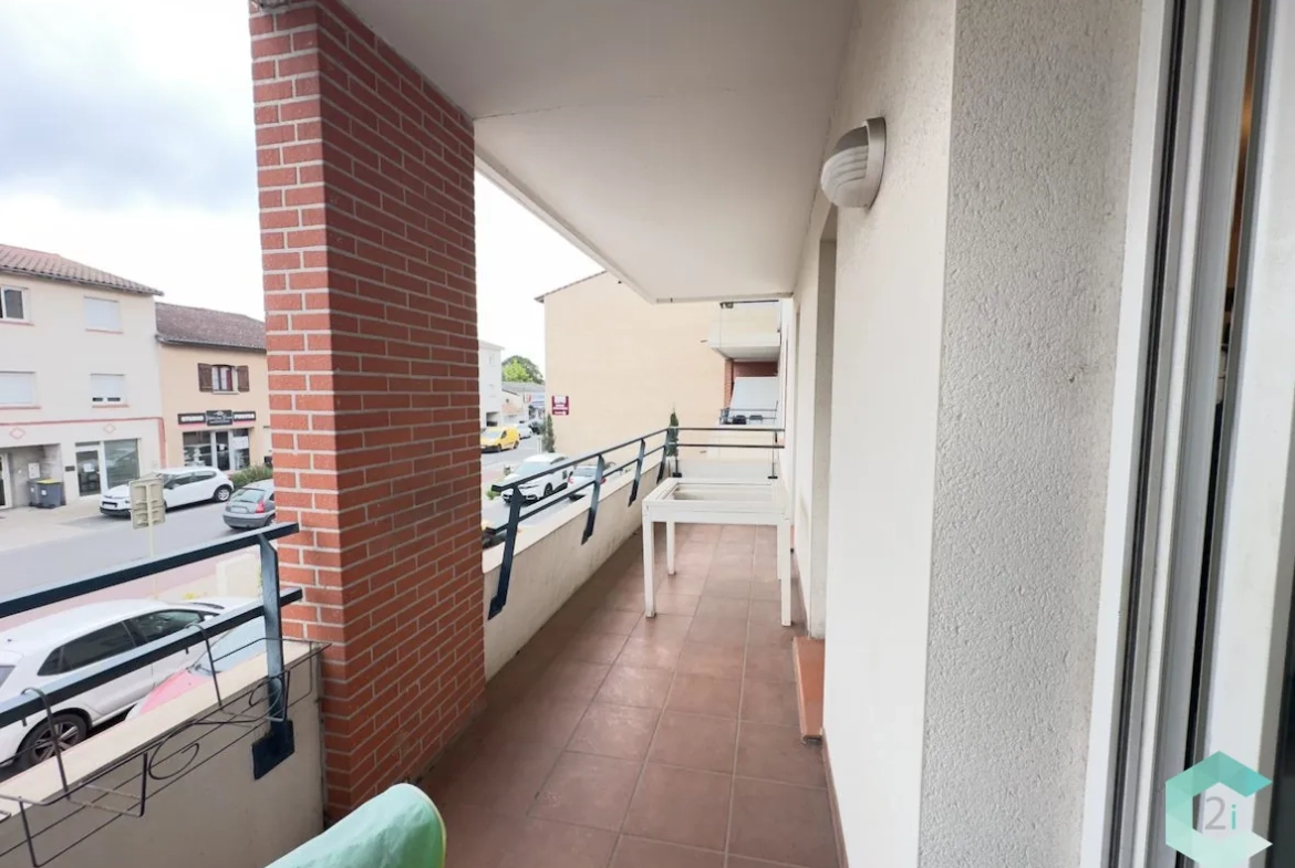 Appartement T2 lumineux de 45 m² avec terrasse à Fonsorbes 