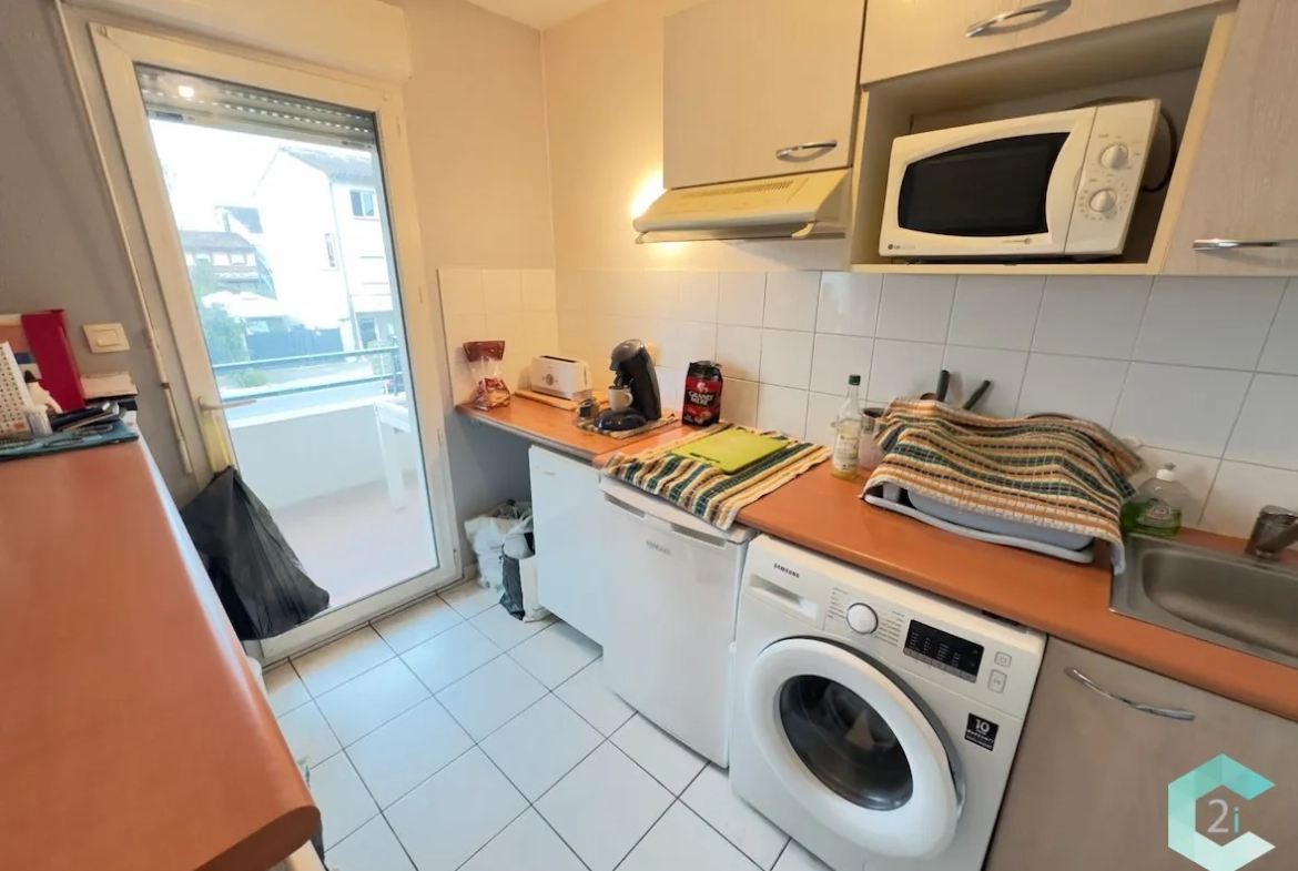 Appartement T2 lumineux de 45 m² avec terrasse à Fonsorbes 