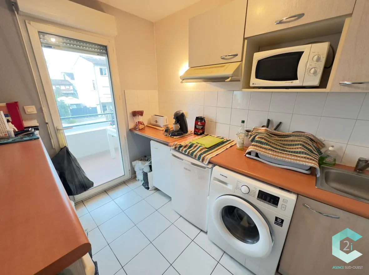 Appartement T2 lumineux de 45 m² avec terrasse à Fonsorbes 