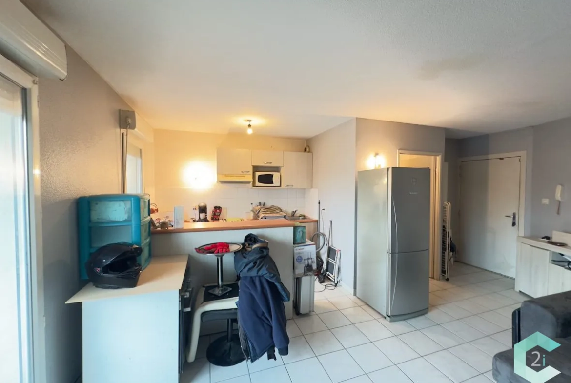 Appartement T2 lumineux de 45 m² avec terrasse à Fonsorbes 