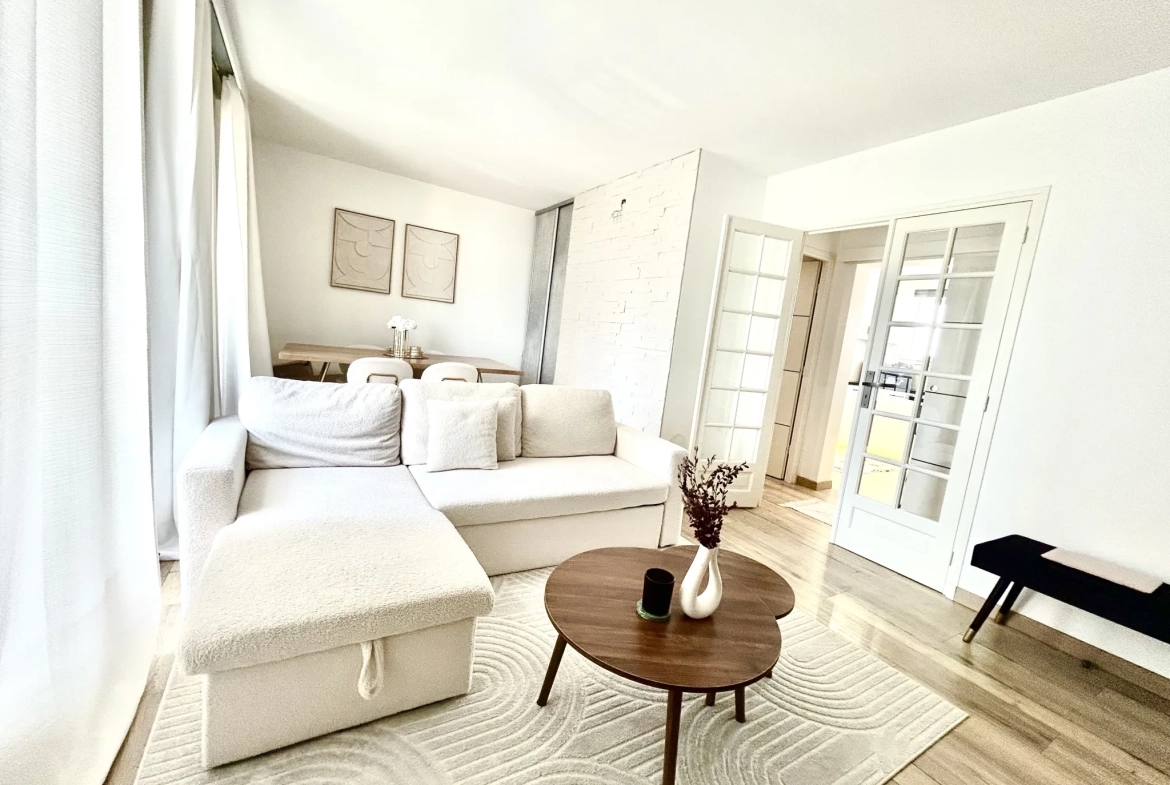 Appartement 4 pièces rénové à Chelles, proche gare-Gouray 