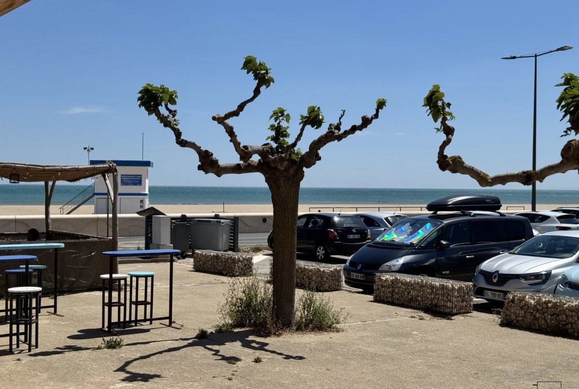 Appartement 2 pièces rénové avec vue mer à Narbonne-Plage 