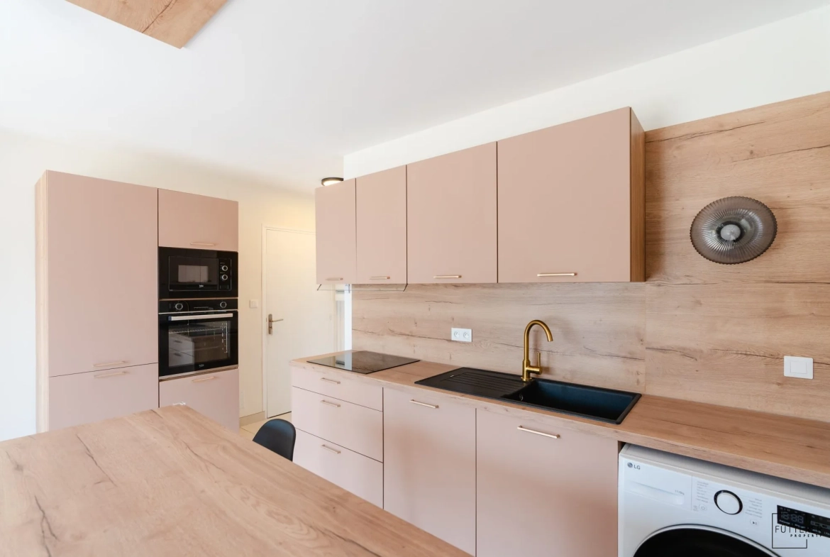 Appartement 2 pièces rénové avec vue mer à Narbonne-Plage 