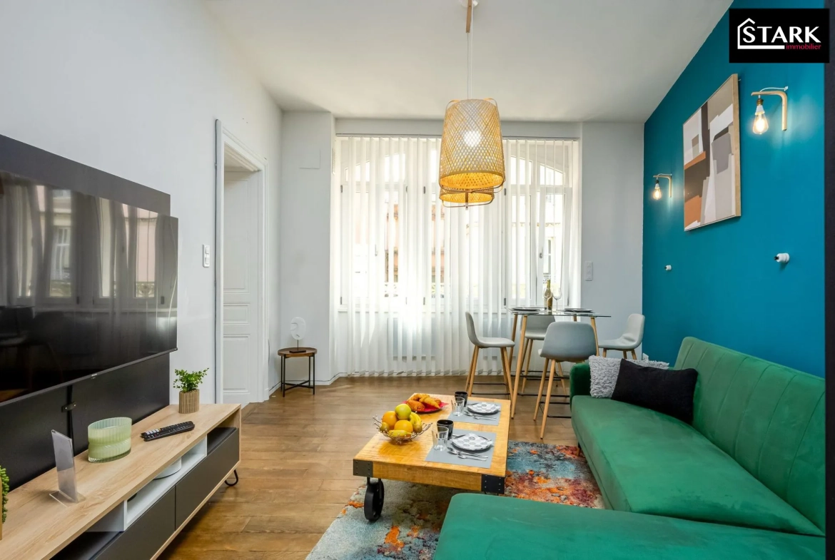 Appartement 2 pièces rénové à vendre à Belfort – 60 m² proche centre-ville 