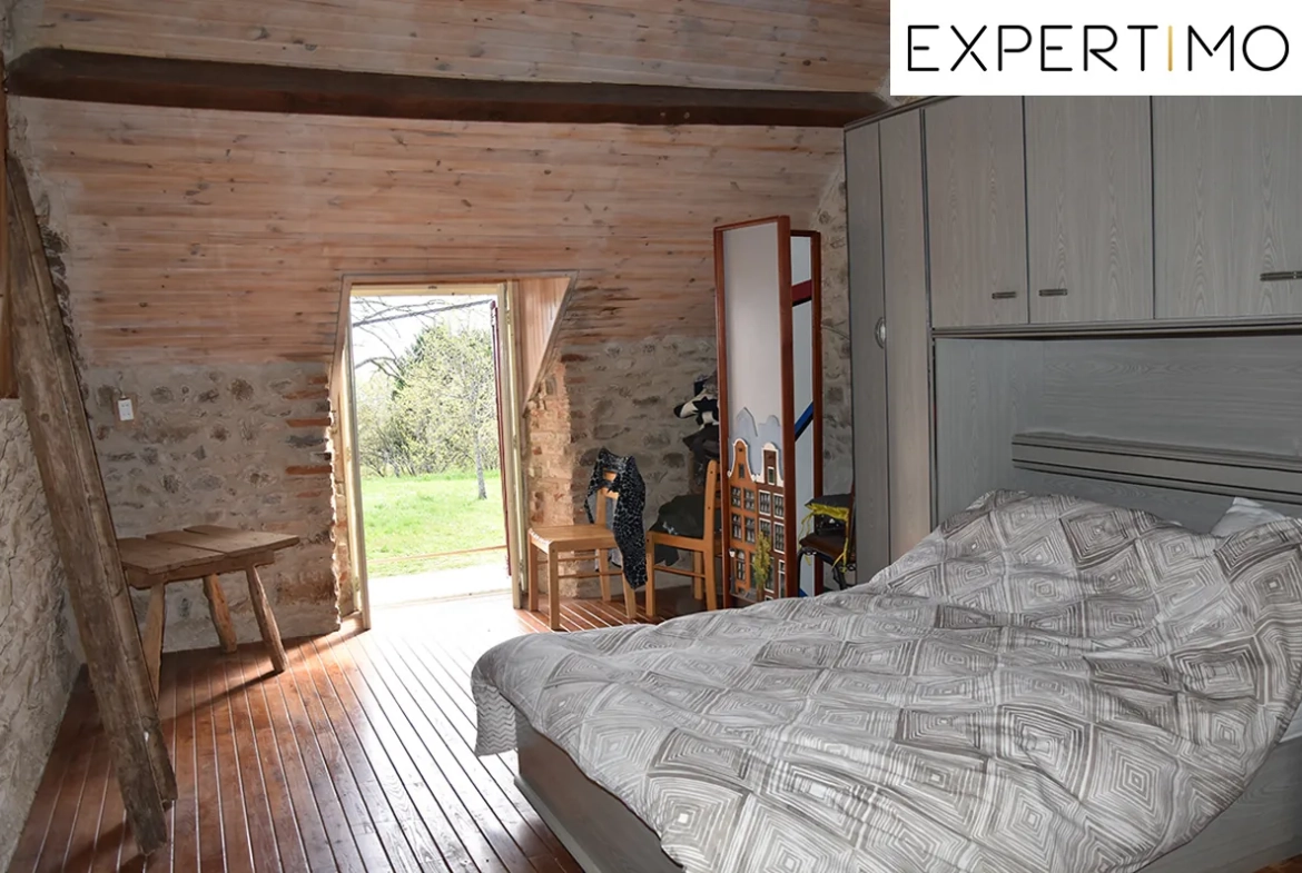 Maison à vendre à Menat (63) | 114 m² avec terrain de 2010 m² 