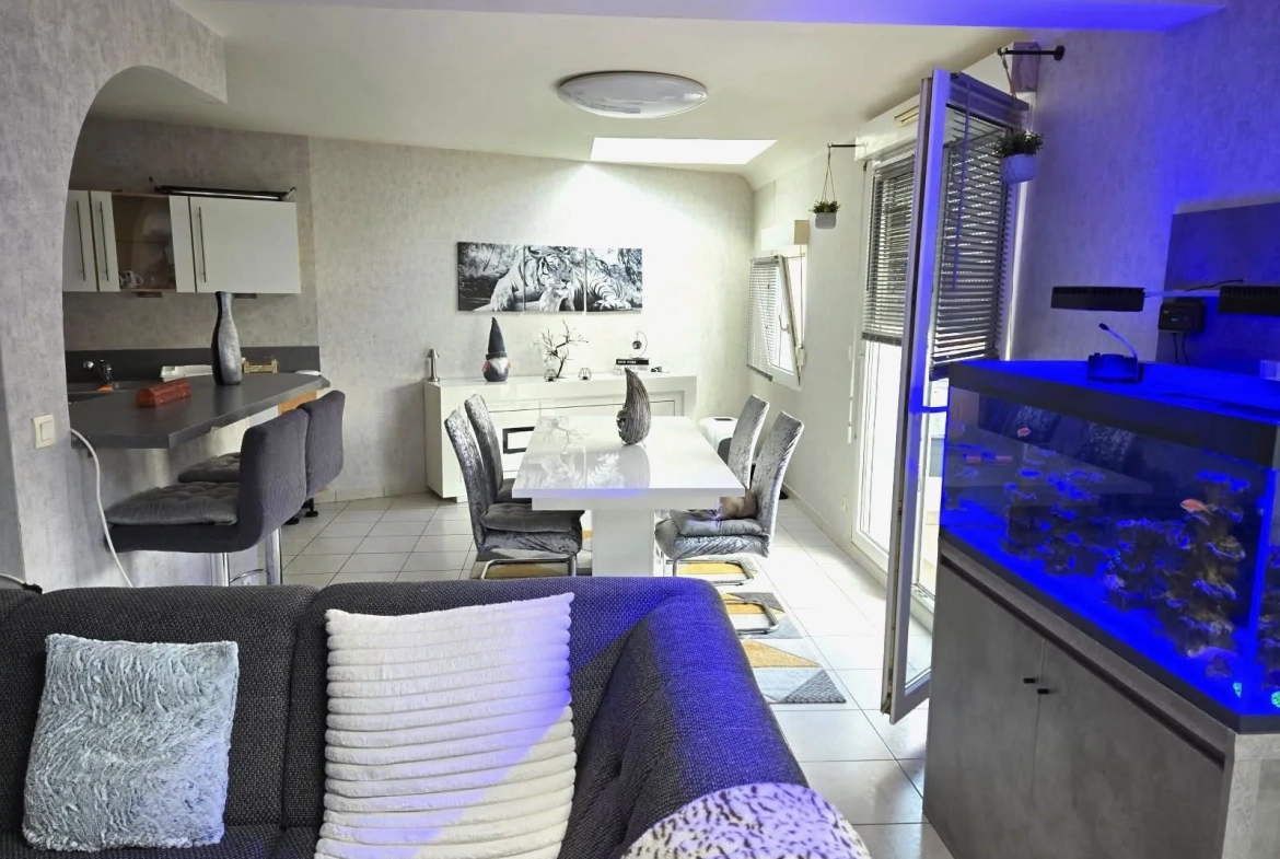 Appartement lumineux à vendre à Serrouville avec balcon et parking 