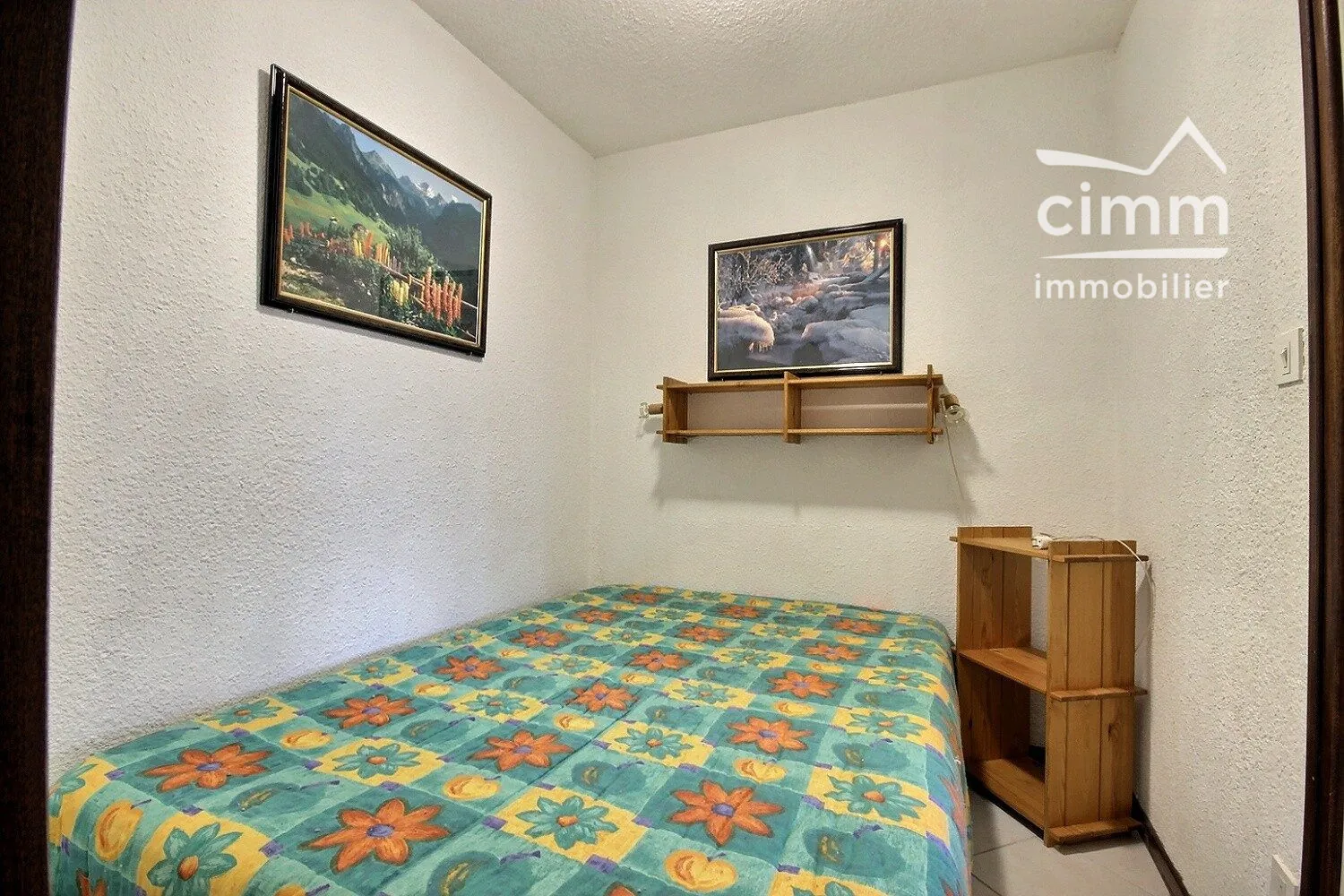 Studio à vendre à Les Carroz d'Arâches, 2 pièces avec balcon et cave 