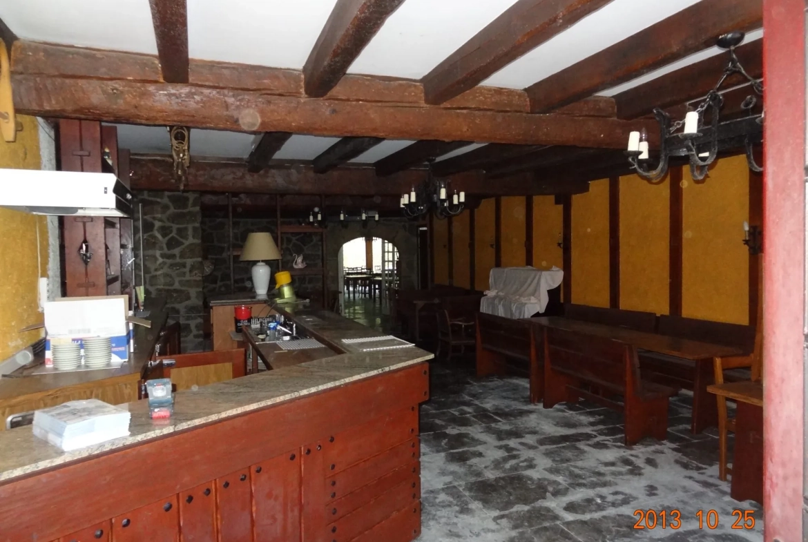 À vendre hôtel et restaurant à Gabas, Vallée d'Ossau, Pyrénées 