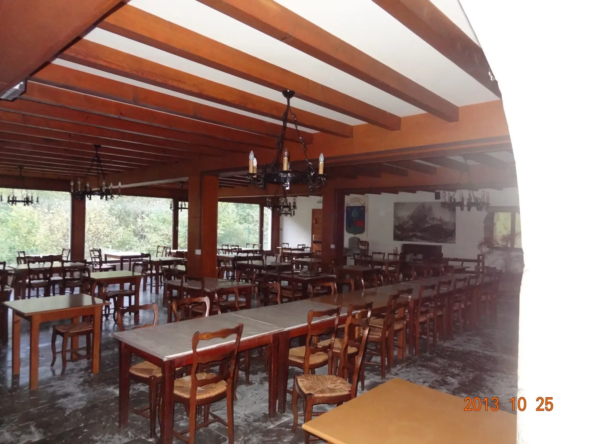 Salle de réception À vendre hôtel et restaurant à Gabas, Vallée d'Ossau, Pyrénées 