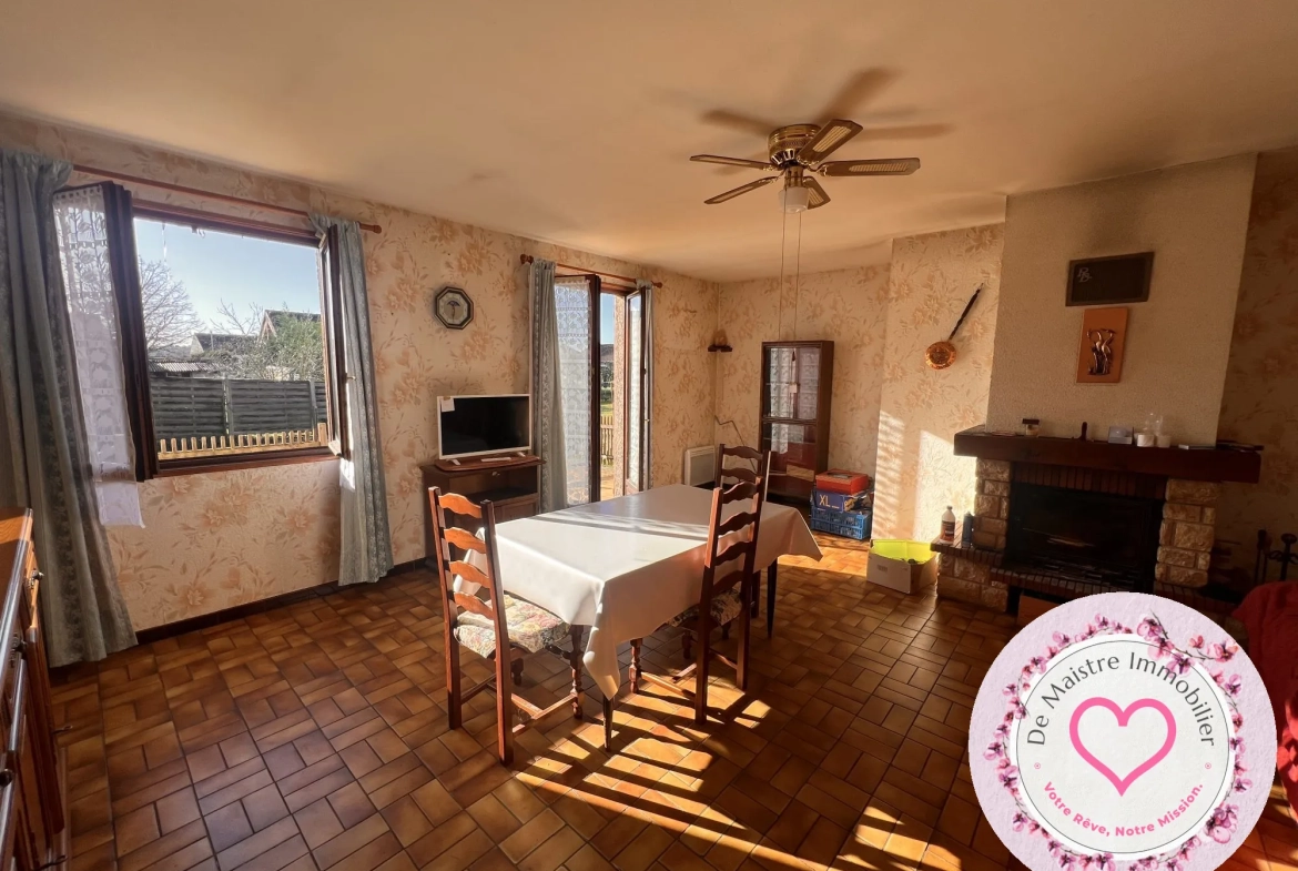 Maison 3 chambres avec terrasse et grand sous-sol à Sully-sur-Loire 