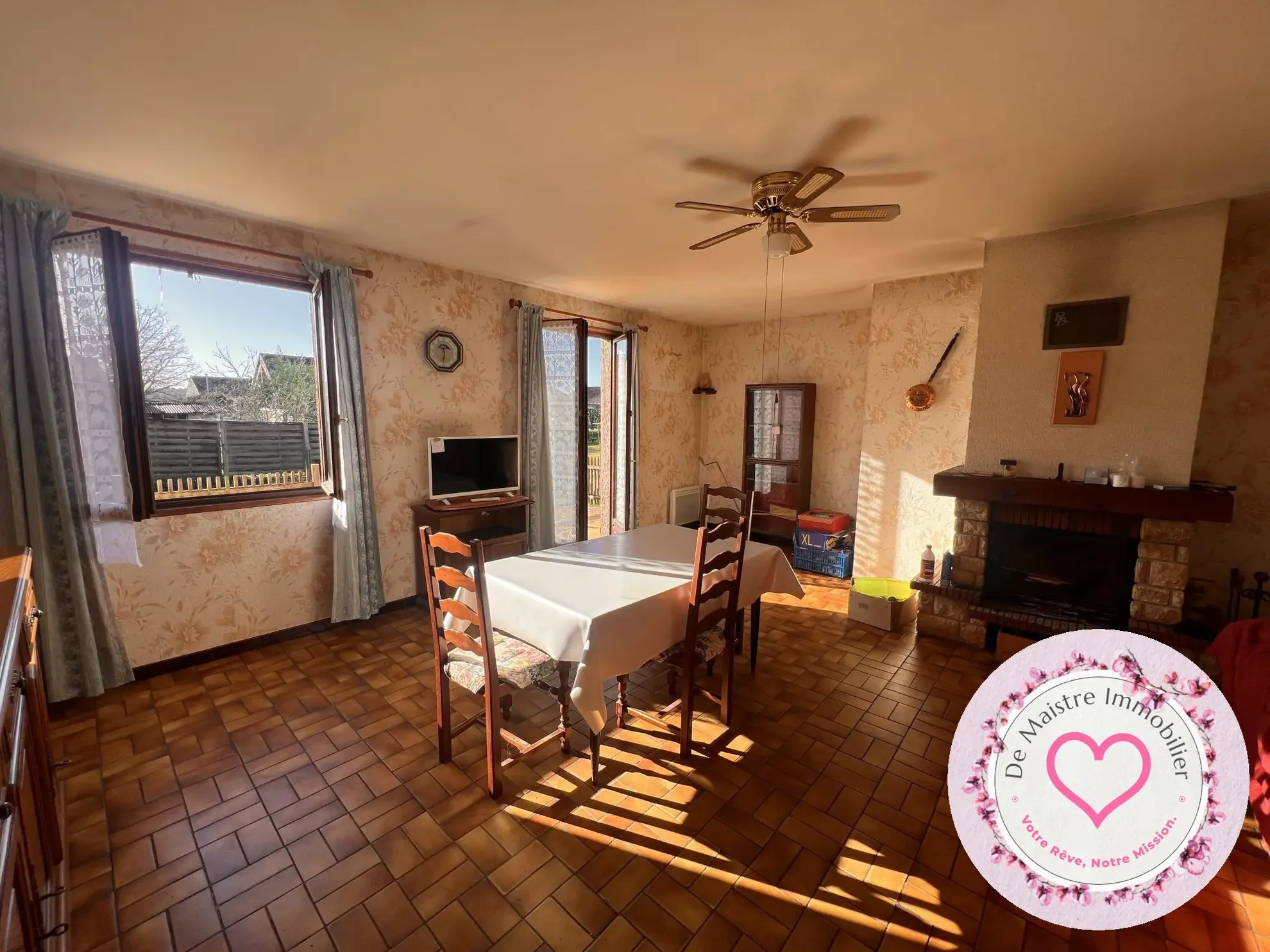 Maison 3 chambres avec terrasse et grand sous-sol à Sully-sur-Loire 