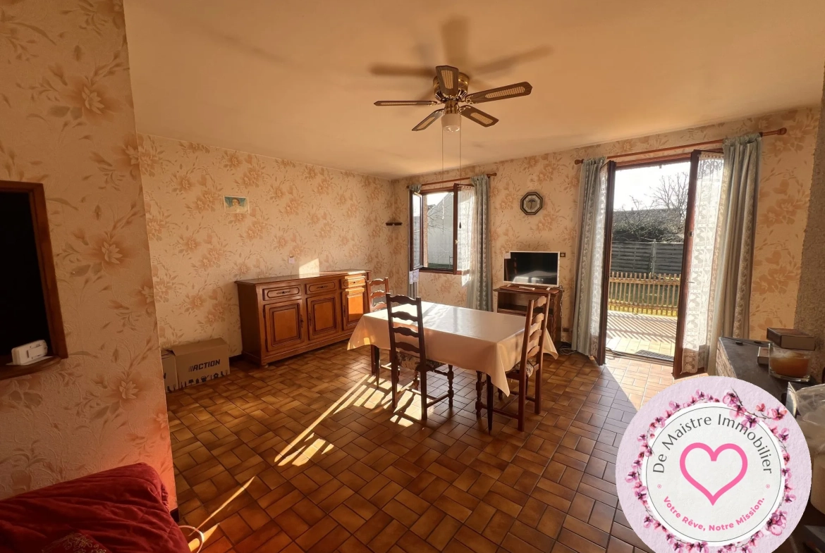 Maison 3 chambres avec terrasse et grand sous-sol à Sully-sur-Loire 