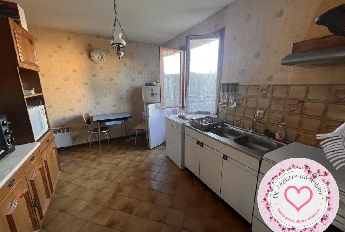 Maison 3 chambres avec terrasse et grand sous-sol à Sully-sur-Loire 