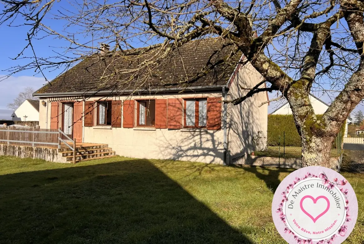 Maison 3 chambres avec terrasse et grand sous-sol à Sully-sur-Loire 