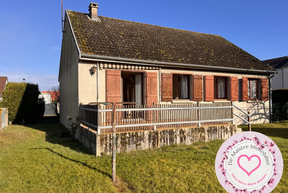 Maison 3 chambres avec terrasse et grand sous-sol à Sully-sur-Loire 