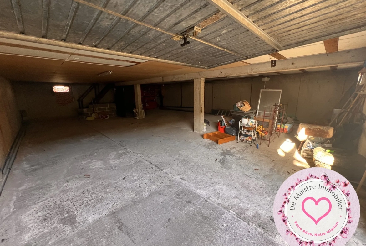 Maison 3 chambres avec terrasse et grand sous-sol à Sully-sur-Loire 