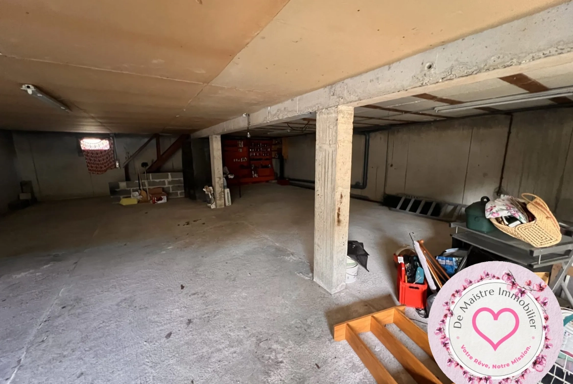 Maison 3 chambres avec terrasse et grand sous-sol à Sully-sur-Loire 