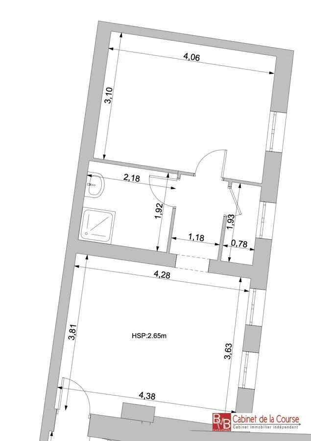 Appartement T2 lumineux à Saint Michel, Bordeaux - Près des commodités 