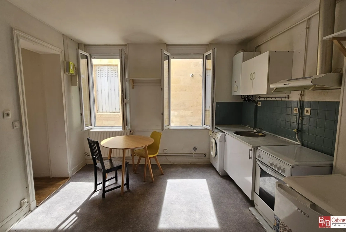 Appartement T2 lumineux à Saint Michel, Bordeaux - Près des commodités 