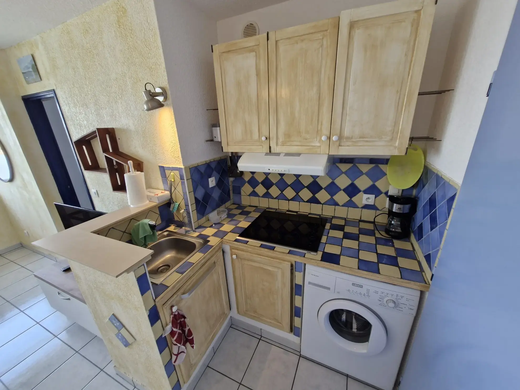 A vendre appartement T2 avec vue canal à Port Leucate, proche plage 