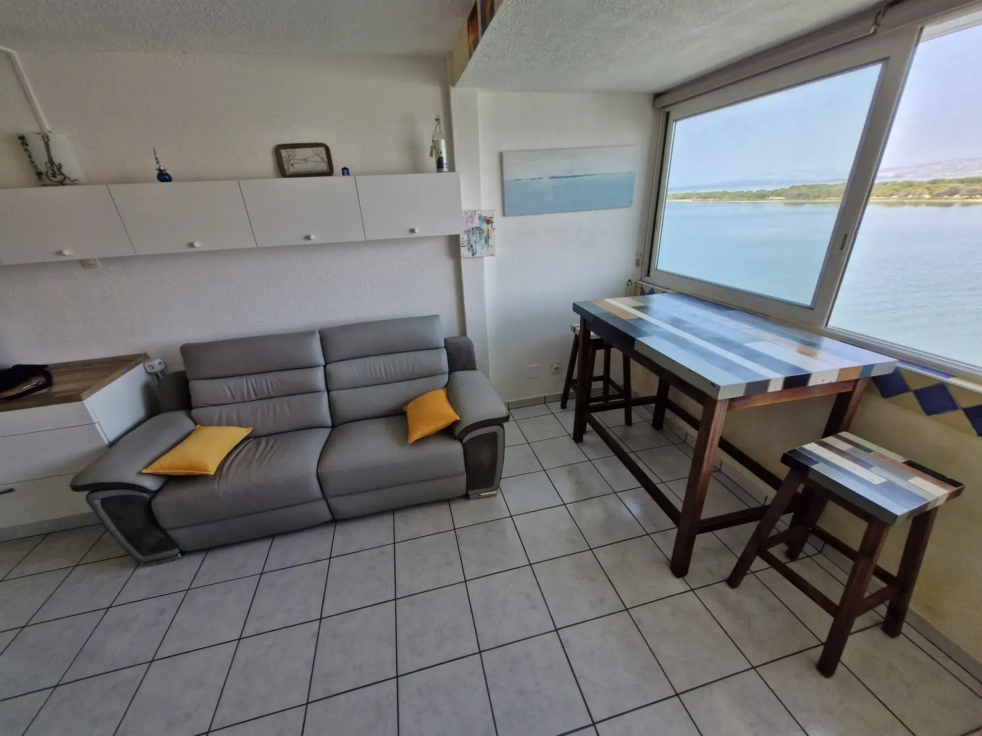A vendre appartement T2 avec vue canal à Port Leucate, proche plage 
