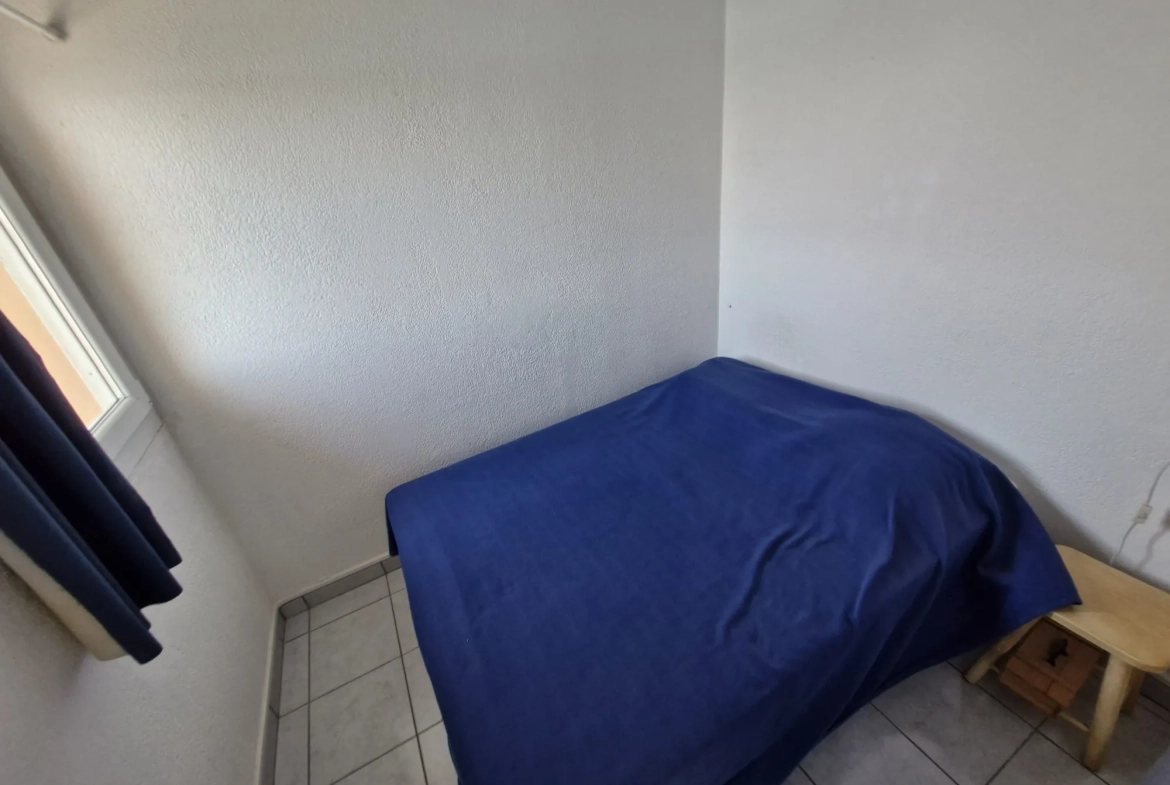 A vendre appartement T2 avec vue canal à Port Leucate, proche plage 
