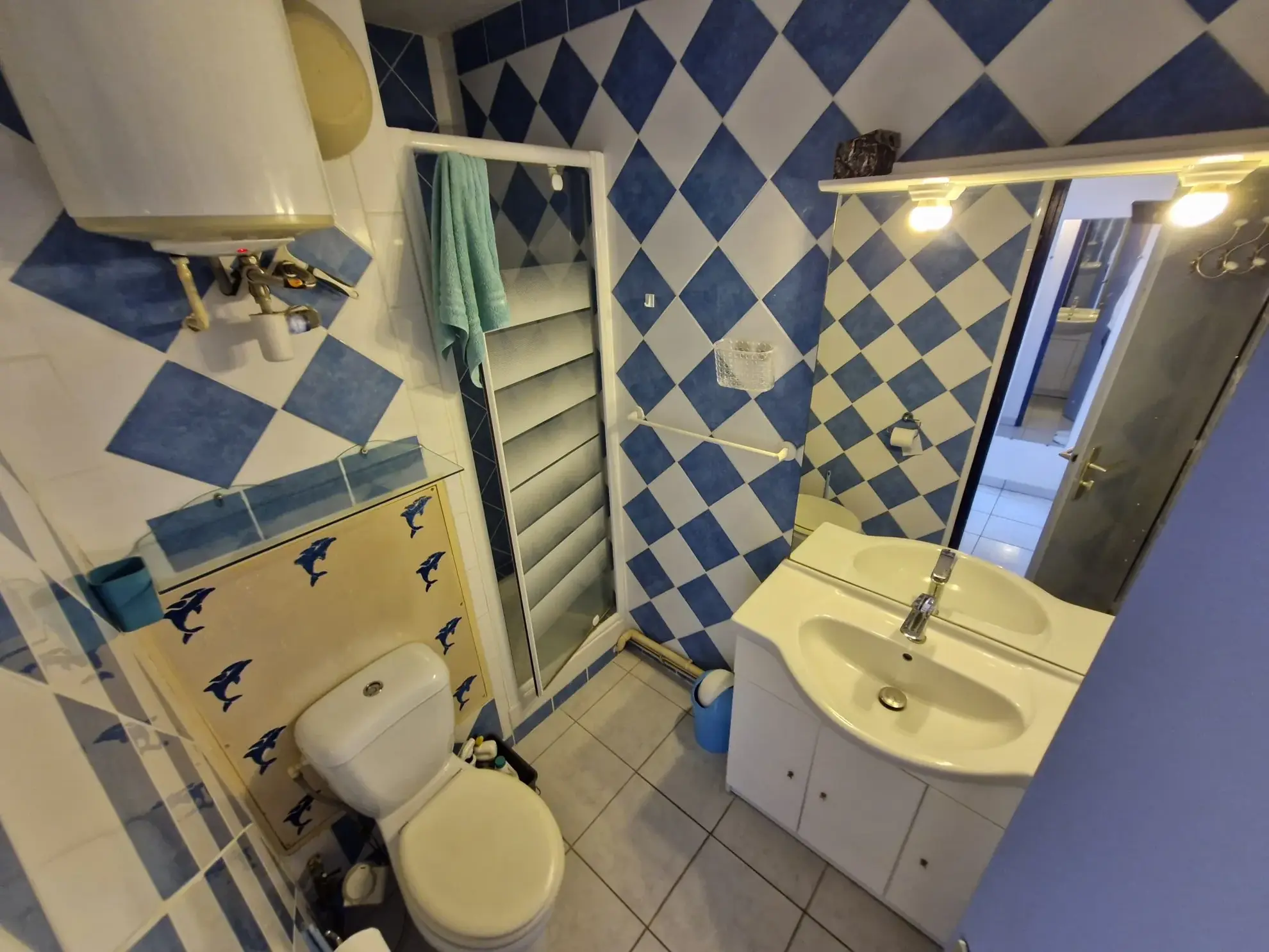 A vendre appartement T2 avec vue canal à Port Leucate, proche plage 