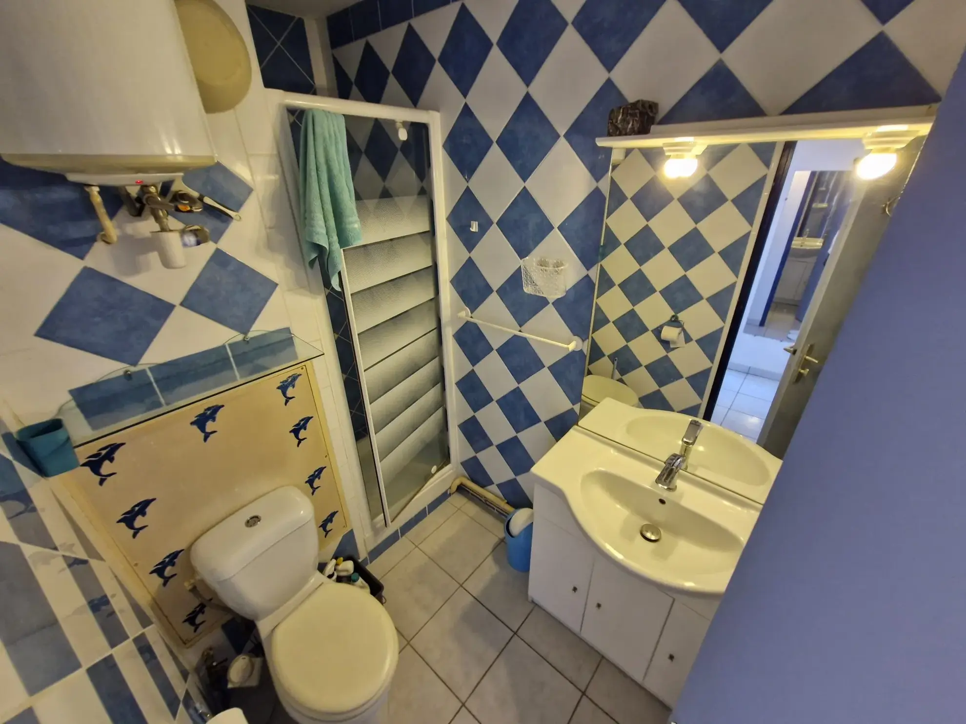 A vendre appartement T2 avec vue canal à Port Leucate, proche plage 