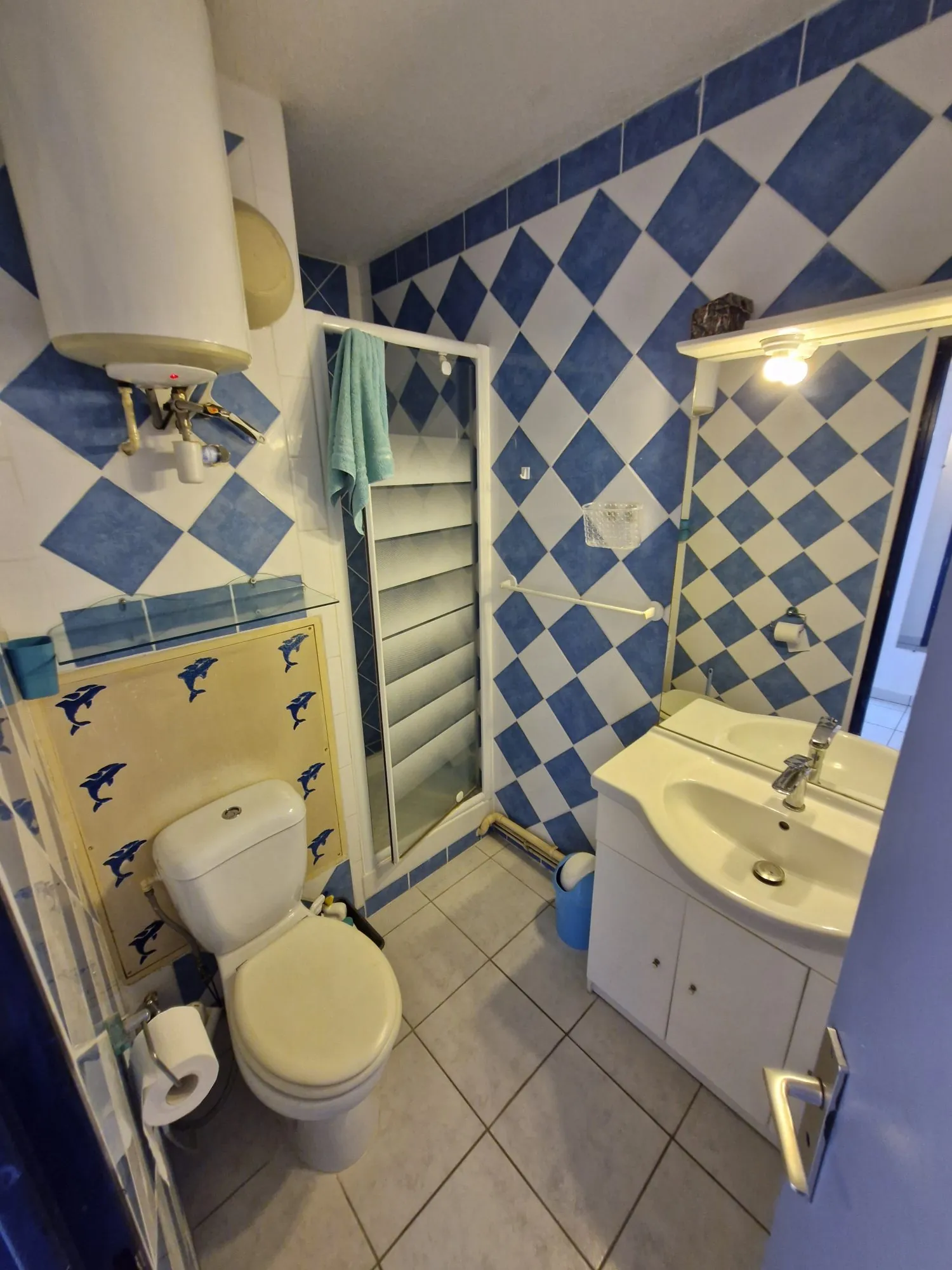 A vendre appartement T2 avec vue canal à Port Leucate, proche plage 