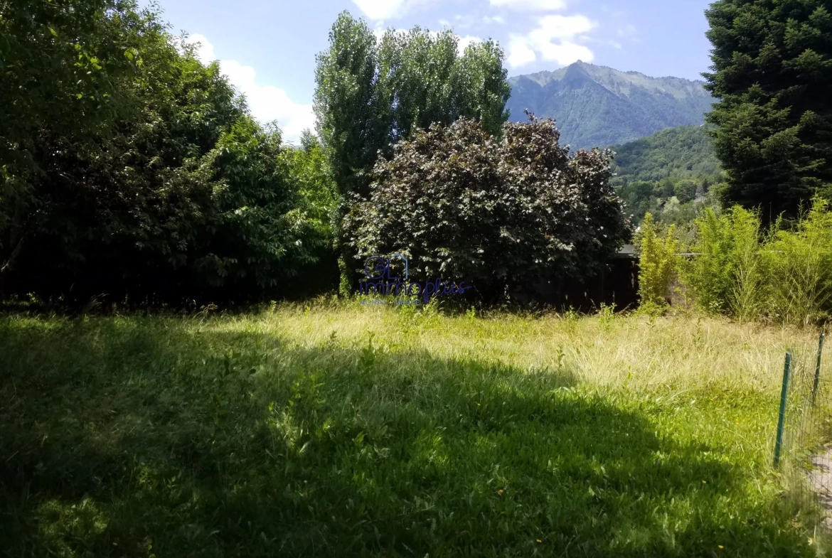 Terrain à vendre à Albertville - Grande superficie et belle vue sur les montagnes 