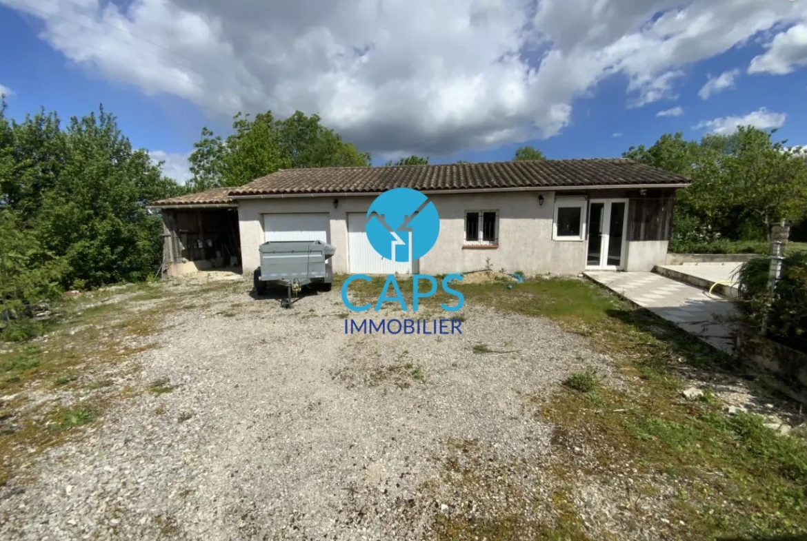 Maison à vendre à Cahors - 190 m² avec jardin de 3500 m² dans le Lot 