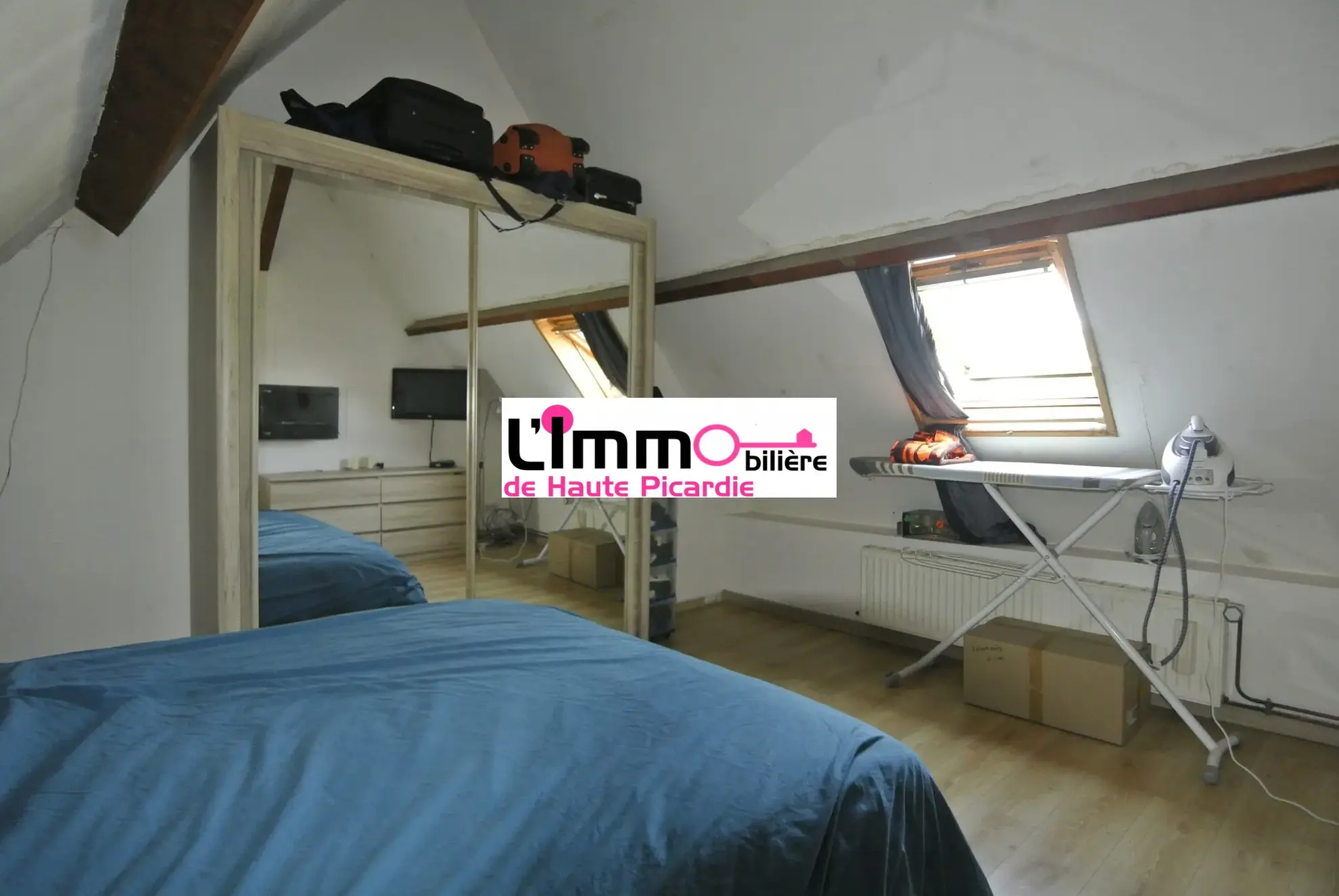 Chambre 2 Maison à vendre à Chaulnes avec grand jardin, garage et terrasse - 2 chambres 