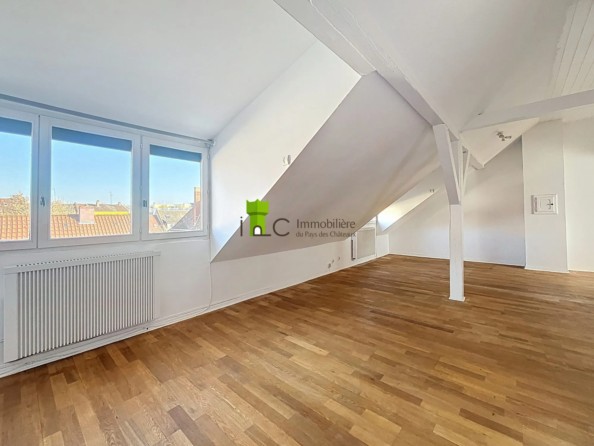 Appartement F1 à Strasbourg Cronenbourg avec Cave, dernier étage 
