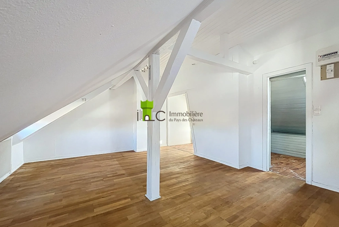 Appartement F1 à Strasbourg Cronenbourg avec Cave, dernier étage 
